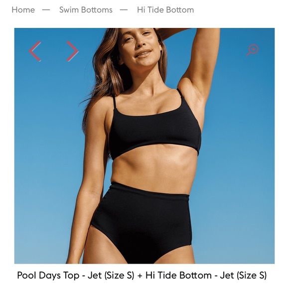 Left On Friday Other - Black Hi Tide bottoms NWOT